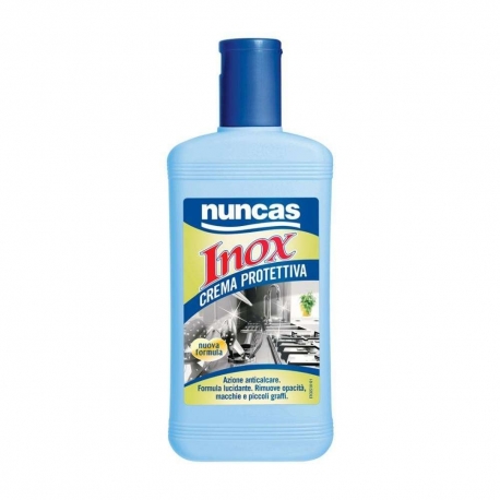 CREMA PROTETTIVA INOX " NUNCAS " AZIONE ANTICALCARE FORMULA LUCIDANTE