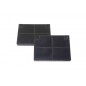COPPIA 2 FILTRI PER CAPPA RETTANGOLARI CON CARBONI ATTIVI PER WHIRPOOL FABER ELECTROLUX