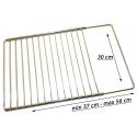 GRIGLIA PER FORNO UNIVERSALE ESTENDIBILE DA 35 A 56 CM