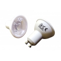 LAMPADINA LED FARO FARETTO LUCE BIANCA FREDDA 7 WATT - 80 WATT GU 10
