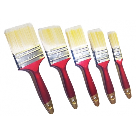 SET 5 PENNELLI DA LAVORO DIVERSE MISURE PER PITTURA SET 5 PENNELLI DA LAVORO DIVERSE MISURE PER PITTURA