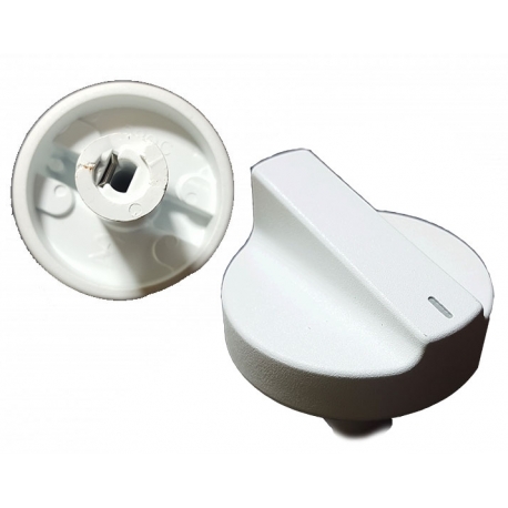 MANOPOLA BIANCA PER PIANO COTTURA " WHIRPOOL " E " IGNIS " CUCINA A GAS GAMBO CORTO MANOPOLA BIANCA PER PIANO COTTURA " WHIRPOOL " E " IGNIS " CUCINA A GAS GAMBO CORTO