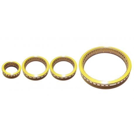 ANELLI IN OTTONE LUCIDO PER CUCINA PIANO COTTURA NARDI 4 FUOCHI ANELLI IN OTTONE LUCIDO PER CUCINA PIANO COTTURA NARDI 4 FUOCHI