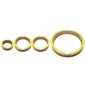 ANELLI IN OTTONE LUCIDO PER CUCINA PIANO COTTURA NARDI 4 FUOCHI ANELLI IN OTTONE LUCIDO PER CUCINA PIANO COTTURA NARDI 4 FUOCHI