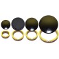 KIT PIATTELLI + ANELLI PER CUCINA PIANO COTTURA NARDI 4 FUOCHI