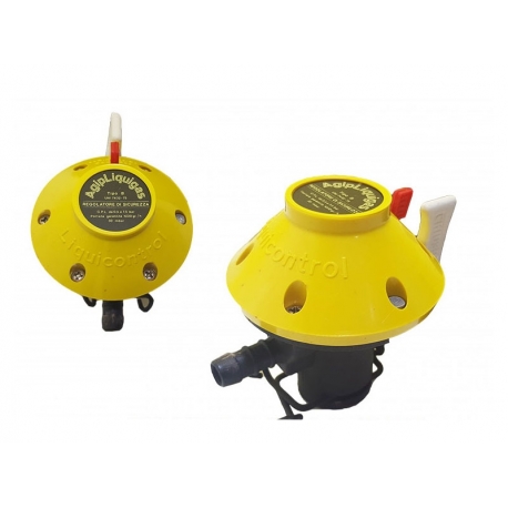 REGOLATORE GAS - GPL " LIQUICONTROL " MADE IN ITALY REGOLATORE GAS - GPL " LIQUICONTROL " MADE IN ITALY