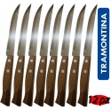12 COLTELLI "TRAMONTINA" LISCI