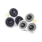 CARTER METALLICO PER LUCIDATRICE FOLLETTO PULILUX PL 515 COMPLETO DI SPAZZOLE