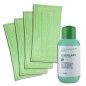 4 PANNI + KOBOCLEAN DETERGENTE PER PULILAVA LAVAPAVIMENTI FOLLETTO SP 530 SP 520 UNIVERSALE SOFT MF520