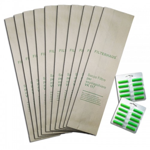 20 SACCHETTI PER FOLLETTO VK116 VK117  VENDITA ONLINE