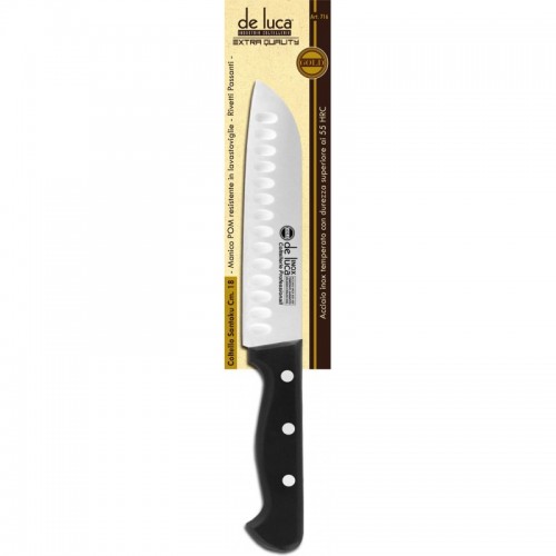 VENDITA ONLINE COLTELLO SANTOKU PROFESSIONALE DE LUCA MANICO IN RESINA