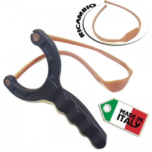 FIONDA DI PRECISIONE CLASSICA CON ELASTICO + RICAMBIO