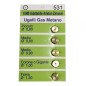 SERIE 5 UGELLI INIETTORI GAS METANO DA 6MB PER CUCINE PIANI COTTURA FORNELLI SERIE 5 UGELLI INIETTORI GAS METANO DA 6MB PER CUCINE PIANI COTTURA FORNELLI