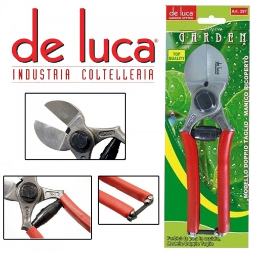 VENDITE ONLINE FORBICI DA POTA DOPPIO TAGLIO DE LUCA COLTELLERIE