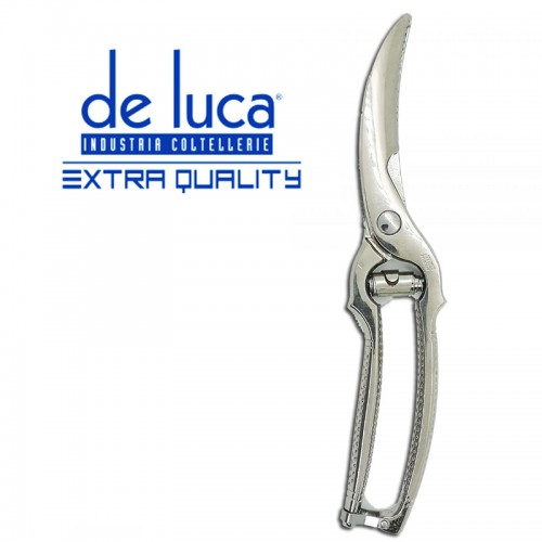 VENDITA ONLINE TRINCIAPOLLO GAZZELLA PESANTE INOX DE LUCA COLTELLERIE