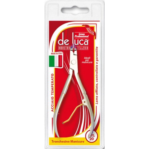 VENDITA ONLINE TRONCHESINE PER MANICURE IN ACCIAIO TEMPERATO DE LUCA
