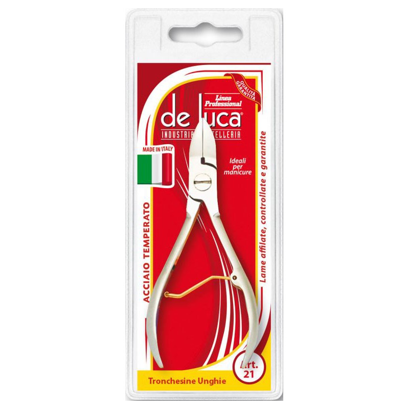 TRONCHESINE PER UNGHIE 5" MANICURE E PEDICURE IN ACCIAIO TEMPERATO DE LUCA TRONCHESINE PER UNGHIE 5" MANICURE E PEDICURE IN ACCIAIO TEMPERATO DE LUCA