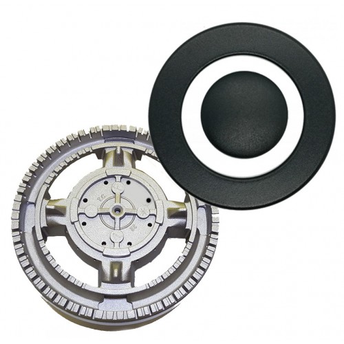 VENDITA ONLINE TRIPLA CORONA COMPLETA PER PIANO COTTURA CUCINA ARISTON