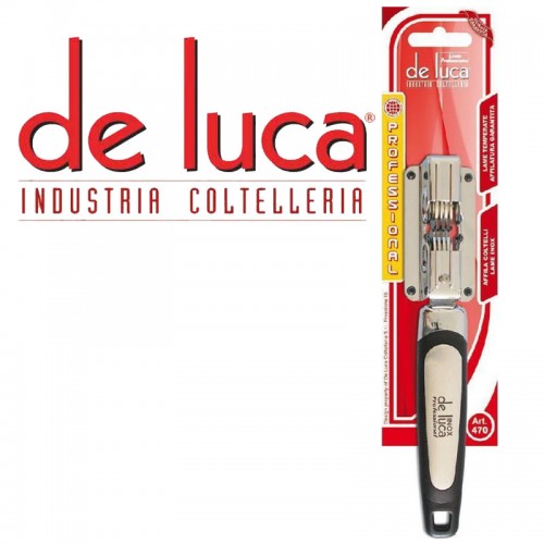 VENDITA ONLINE AFFILA COLTELLI LINEA PROFESSIONAL DE LUCA INOX