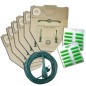 18 SACCHETTI + 20 PROFUMI + CAVO PER FOLLETTO VK 130 131