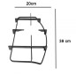 TRIS COMPLETO GRIGLIE SMALTATE NERE PER CUCINA HOTPOINT ARISTON INDESIT