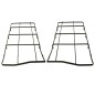 COPPIA DI GRIGLIE SMALTATE NERE GRIGLIA PER PIANO CUCINA REX ELECTROLUX COPPIA DI GRIGLIE SMALTATE NERE GRIGLIA PER PIANO CUCINA REX ELECTROLUX