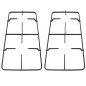 COPPIA DI GRIGLIE SMALTATE PER PIANO CUCINA WHIRPOOL IGNIS