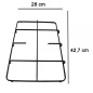 COPPIA DI GRIGLIE SMALTATE PER CUCINA HOTPOINT ARISTON INDESIT 616-617 COPPIA DI GRIGLIE SMALTATE PER CUCINA HOTPOINT ARISTON INDESIT 616-617