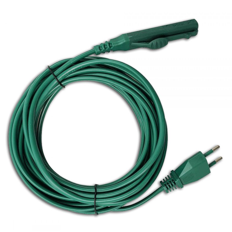 CAVO ALIMENTAZIONE PER FOLLETTO VK 140 VK 150 10mt VERDE CAVO ALIMENTAZIONE PER FOLLETTO VK 140 VK 150 10mt VERDE