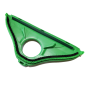 SPAZZOLA VERDE CON SETOLE PER FOLLETTO VK 150 VK 140 SOTTOSPAZZOLA HD40 HD50