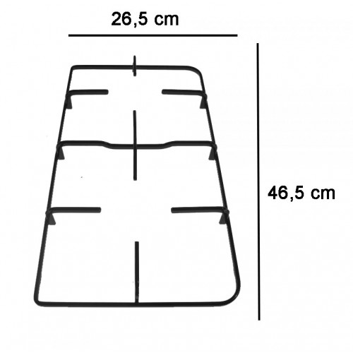 COPPIA DI GRIGLIE SMALTATE LUCIDE PER CUCINA HOTPOINT ARISTON 363