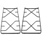 COPPIA DI GRIGLIE SMALTATE LUCIDE PER CUCINA HOTPOINT ARISTON INDESIT 386-387 COPPIA DI GRIGLIE SMALTATE LUCIDE PER CUCINA HOTPOINT ARISTON INDESIT 386-387