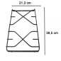 COPPIA DI GRIGLIE SMALTATE LUCIDE PER CUCINA HOTPOINT ARISTON INDESIT 386-387 COPPIA DI GRIGLIE SMALTATE LUCIDE PER CUCINA HOTPOINT ARISTON INDESIT 386-387