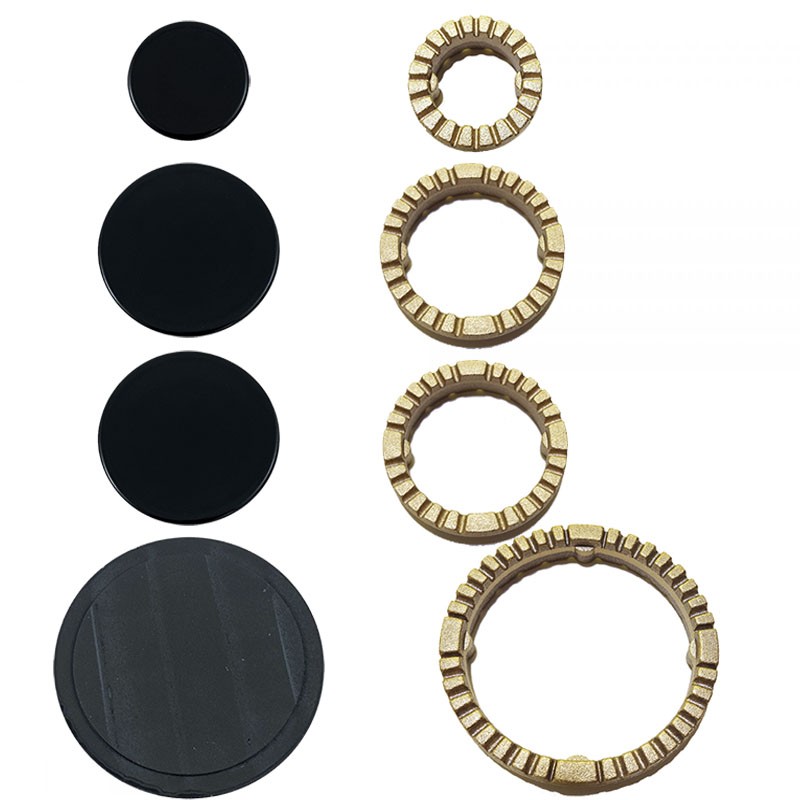 KIT SPARTIFIAMMA PIATTELLI + ANELLI PER PIANO COTTURA CUCINA HOTPOINT ARISTON