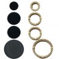 KIT SPARTIFIAMMA PIATTELLI + ANELLI PER PIANO COTTURA CUCINA HOTPOINT ARISTON