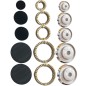 KIT SPARTIFIAMMA BRUCIATORI ANELLI PIATTELLI 5F PER CUCINA ARISTON NARDI LOFRA