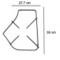 KIT GRIGLIE SATINATE PER PIANO COTTURA CUCINA FRANKE (2^ SCELTA)