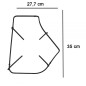 KIT GRIGLIE SATINATE PER PIANO COTTURA CUCINA FRANKE (2^ SCELTA)
