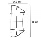 KIT GRIGLIE SATINATE PER PIANO COTTURA CUCINA FRANKE (2^ SCELTA)