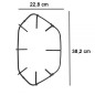 KIT GRIGLIE SATINATE PER PIANO COTTURA CUCINA FRANKE (2^ SCELTA)