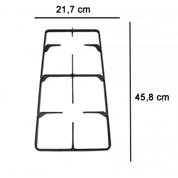 COPPIA DI GRIGLIE PER PIANO COTTURA CUCINA FRANKE 526