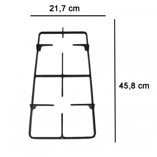 COPPIA DI GRIGLIE PER PIANO COTTURA CUCINA FRANKE 493
