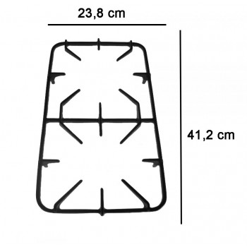 COPPIA DI GRIGLIE PER PIANO COTTURA CUCINA SAN MARCO 354
