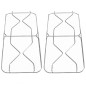 COPPIA DI GRIGLIE IN FILO CROMATO PER CUCINA FRATELLI ONOFRI GRF088 COPPIA DI GRIGLIE IN FILO CROMATO PER CUCINA FRATELLI ONOFRI GRF088