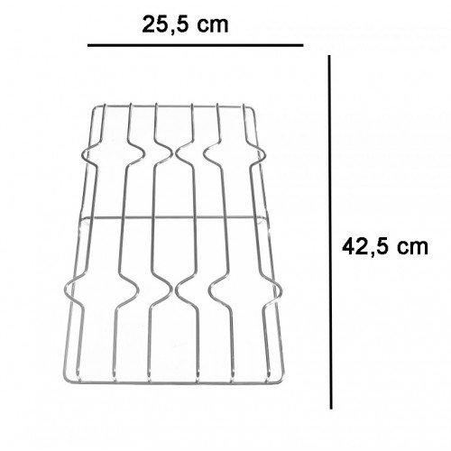 COPPIA DI GRIGLIE CROMATE PER CUCINA HOTPOINT ARISTON GRF385