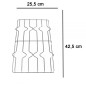 COPPIA DI GRIGLIE CROMATE PER CUCINA HOTPOINT ARISTON GRF385