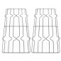 COPPIA DI GRIGLIE CROMATE PER CUCINA HOTPOINT ARISTON INDESIT GRF218
