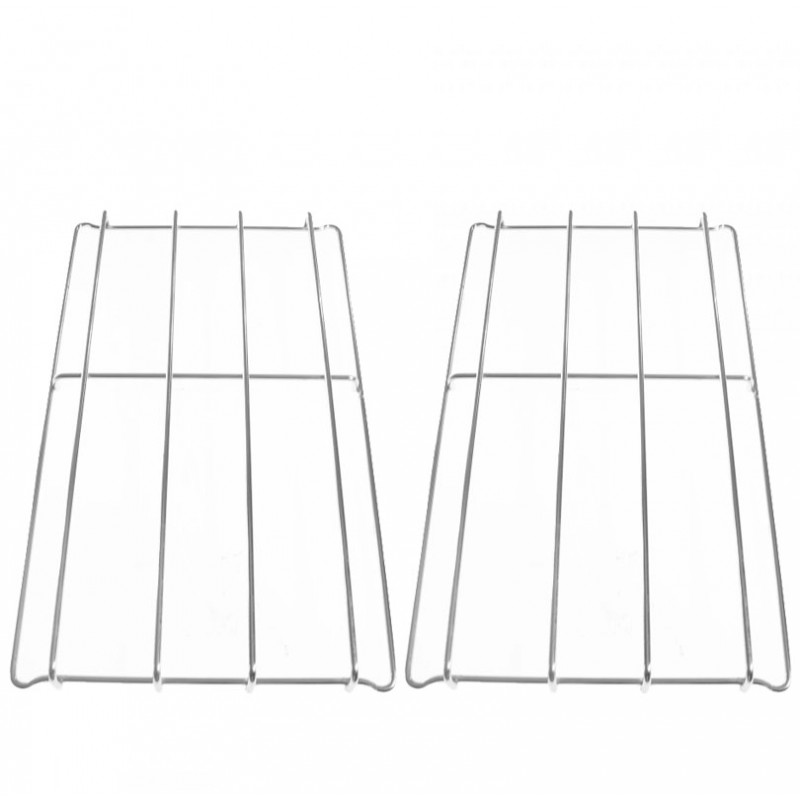 COPPIA DI GRIGLIE CROMATE PER CUCINA SMEG GRIGLIA GRF106