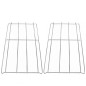 COPPIA DI GRIGLIE CROMATE PER CUCINA SMEG GRIGLIA GRF106