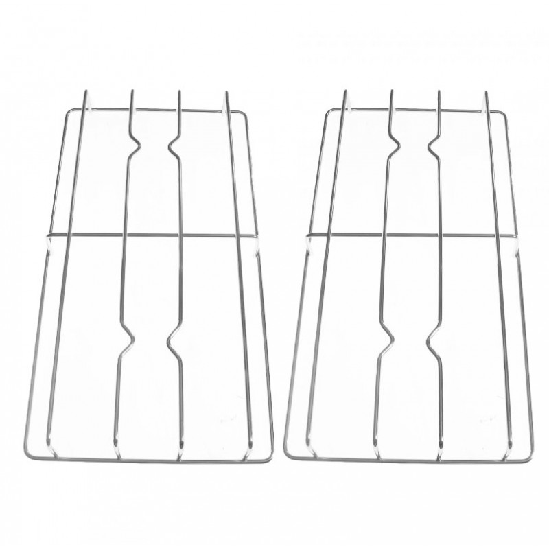 COPPIA DI GRIGLIE CROMATE PER CUCINA SAMET GRIGLIA GRF156 COPPIA DI GRIGLIE CROMATE PER CUCINA SAMET GRIGLIA GRF156